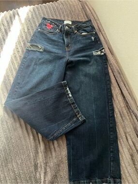 REVICE Empire Varsity Jeans Size 25